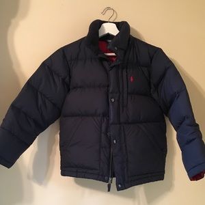 Ralph Lauren Down Winter Jacket.  Boys. 12/14